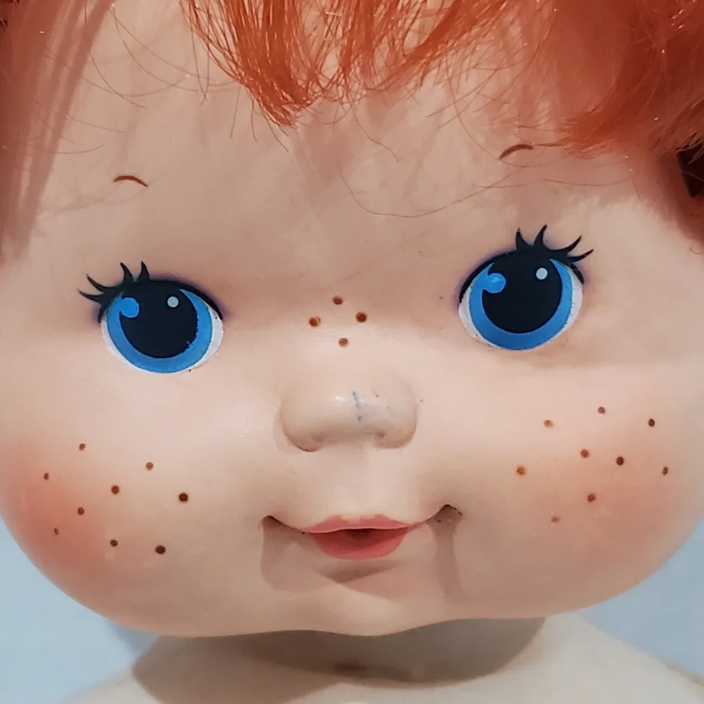 Strawberry Shortcake Blow a Kiss Baby Doll 14” American Greetings Kenner 1982